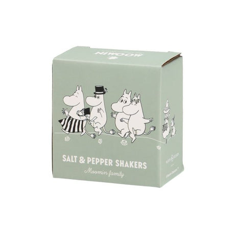 Moomin Characters Suola- ja pippurisirotin Muumiperhe 3x7 cm