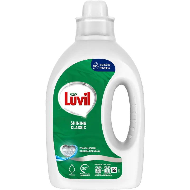 6 x Bio Luvil Classic Waschmittel für weiße Wäsche 920 ml 23 Waschgänge