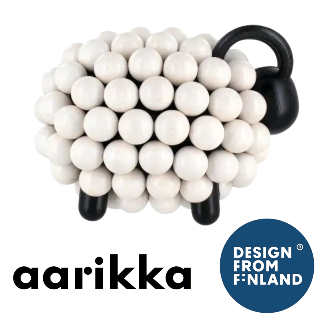 Aarikka Pikkupässi svart/naturvit