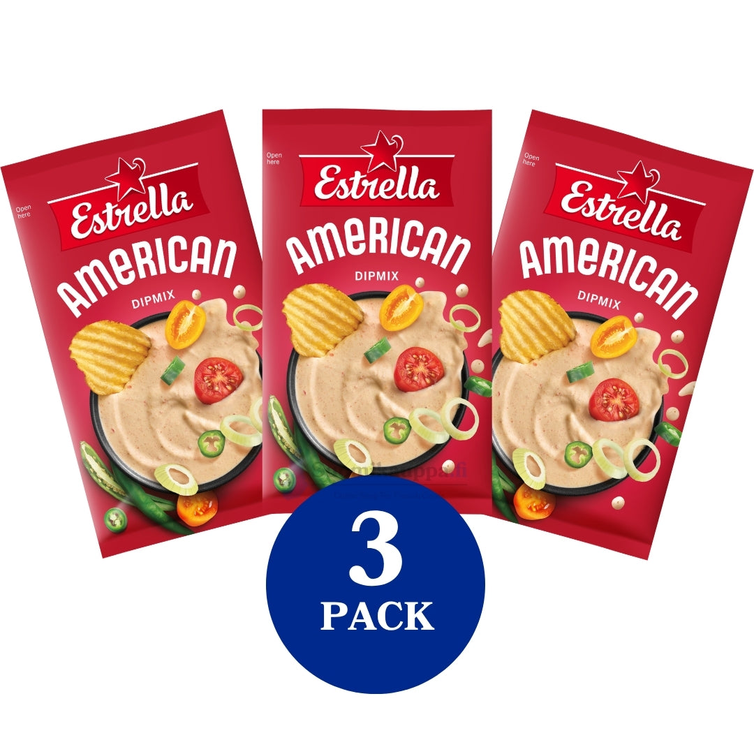 Estrella American Dippiseos 20g 3-PACK