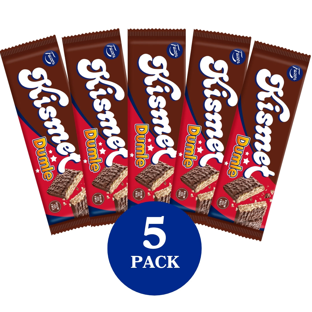 Fazer Kismet Dumle bar 55g 5-PACK