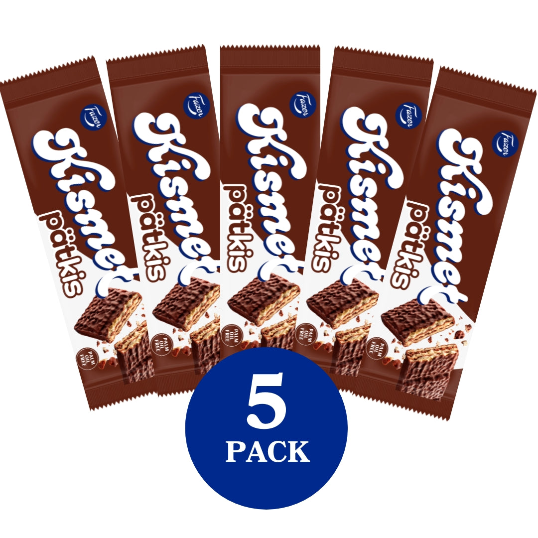 Fazer Kismet Pätkis bar 41g 5-PACK