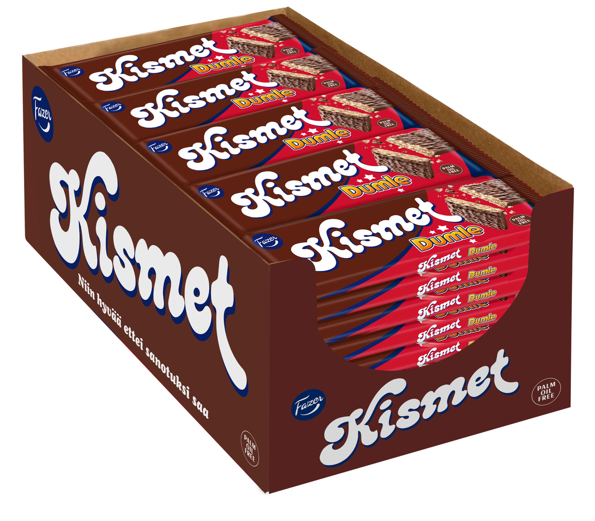 45 Fazer Kismet Dumle patukka 55g LAATIKKO