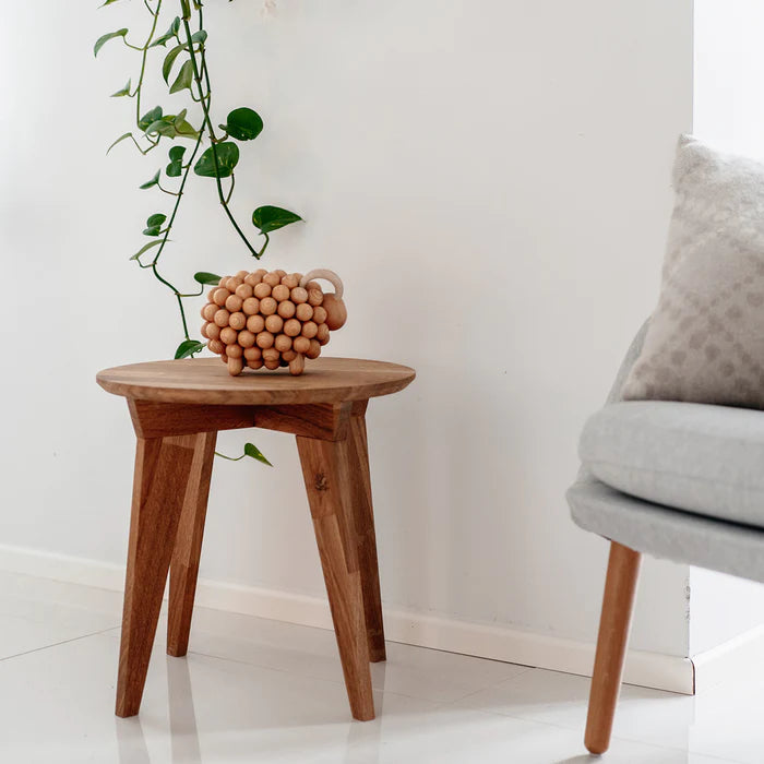 Aarikka Pikkupässi, lakattu puu