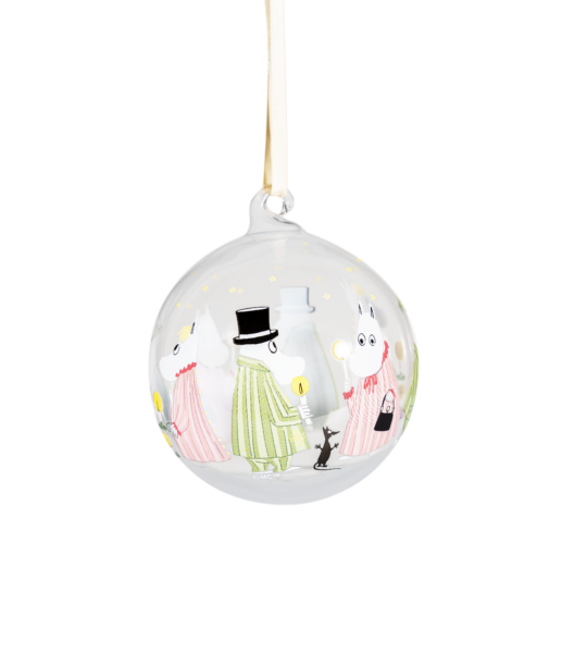 Muurla Muumi joulupallo Pyjamat Ø9cm