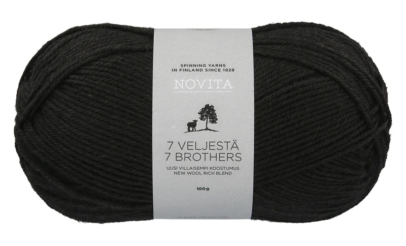 Novita 7 brothers 100g soot