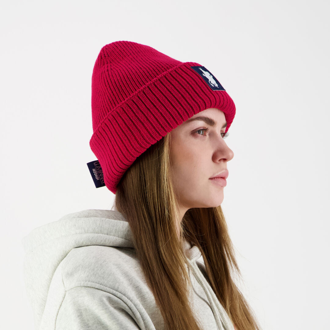 Moomin Luminary reflective beanie, red