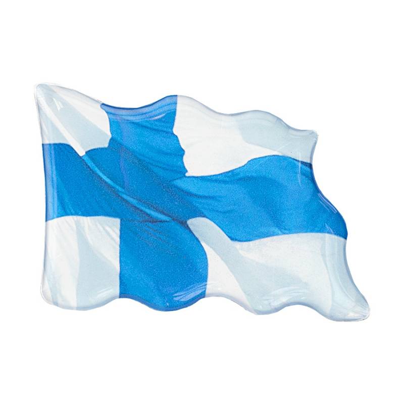 Flag of Finland epoxy magnet