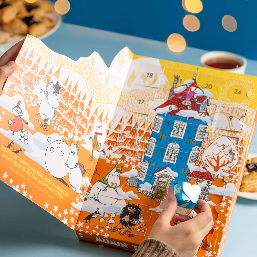 Nordqvist Moomin Tea Christmas Calendar Orange 40,5 g RFA