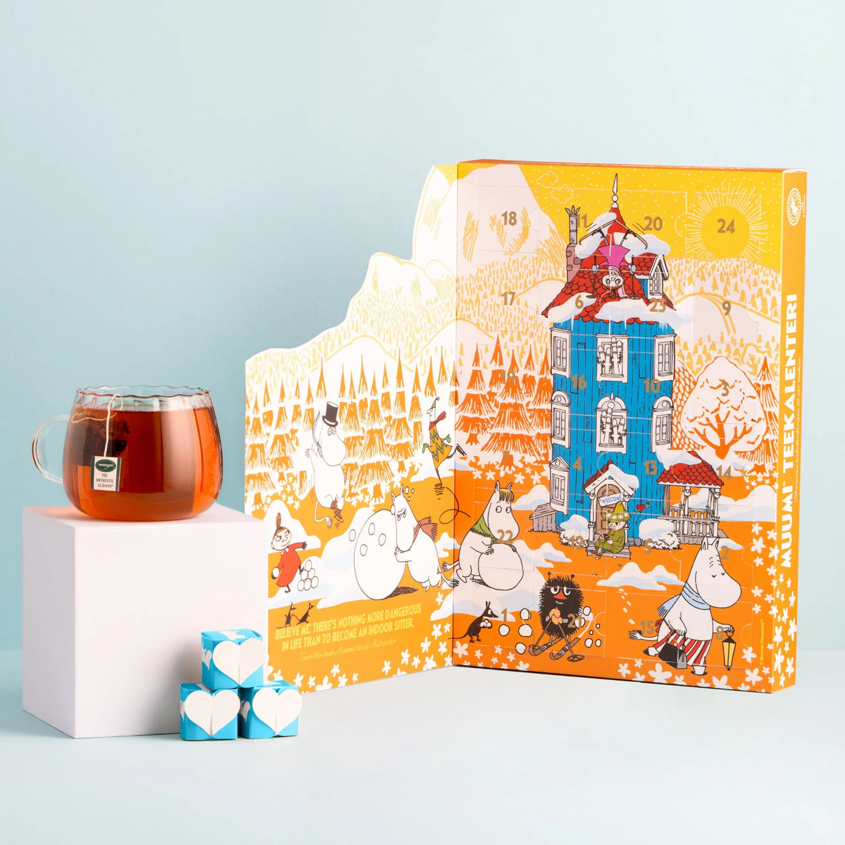 Nordqvist Moomin Tea Christmas Calendar Orange 40,5 g RFA