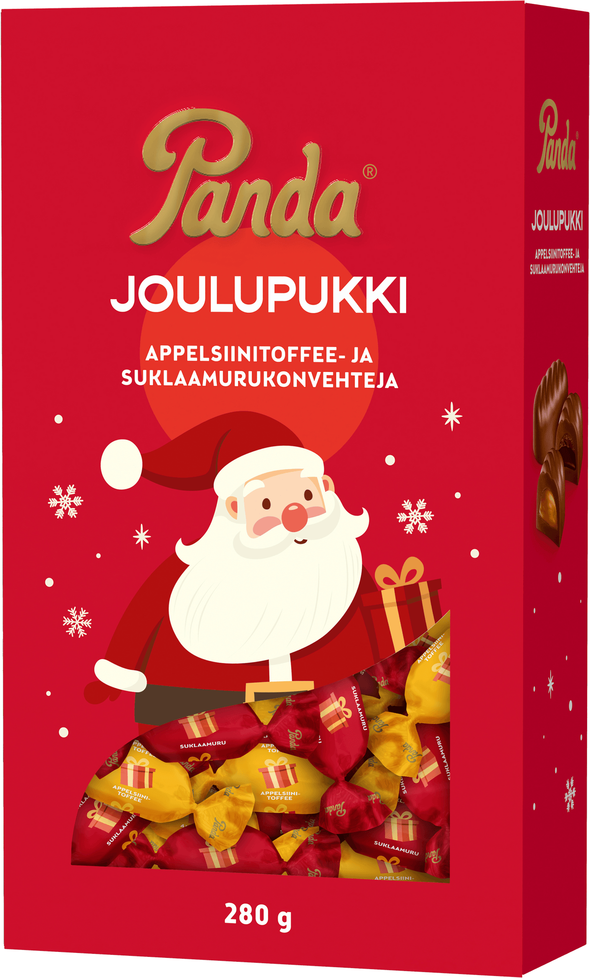 Panda Joulupukki Schokoladenpraline 280g