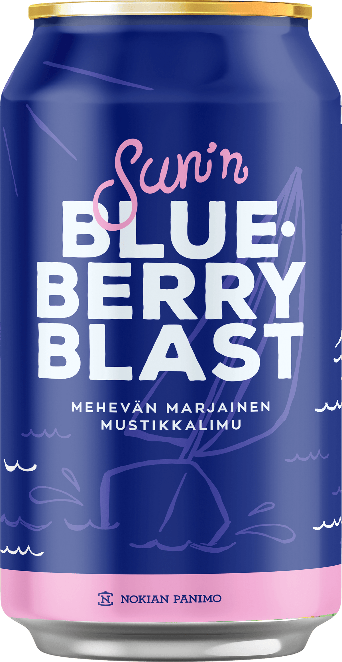 Sun'n Blueberry Blast 0,33l