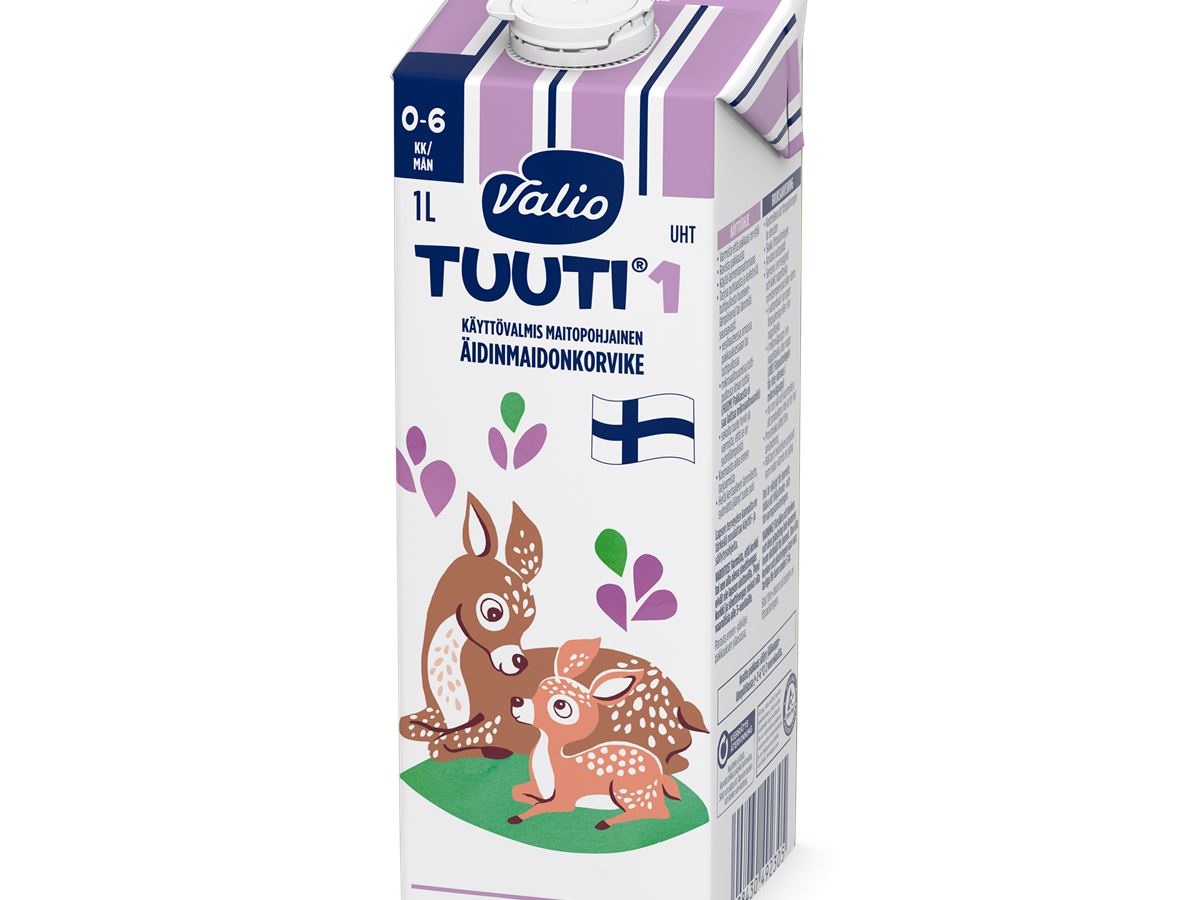Valio Tuuti® 1 milk based infant formula 200 ml UHT 15pcs