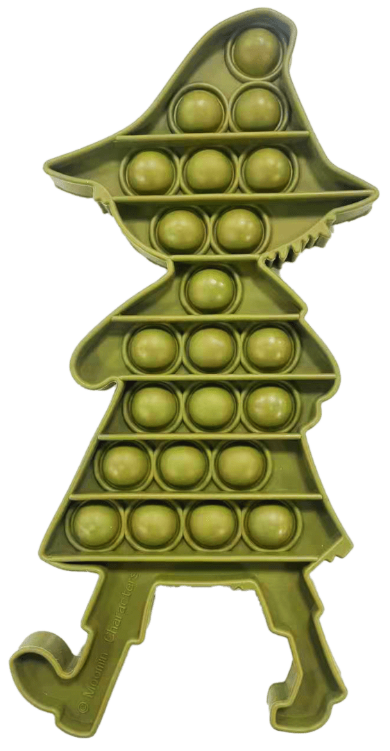 Happy Orange - Fidget Pop It Nuuskamuikkunen