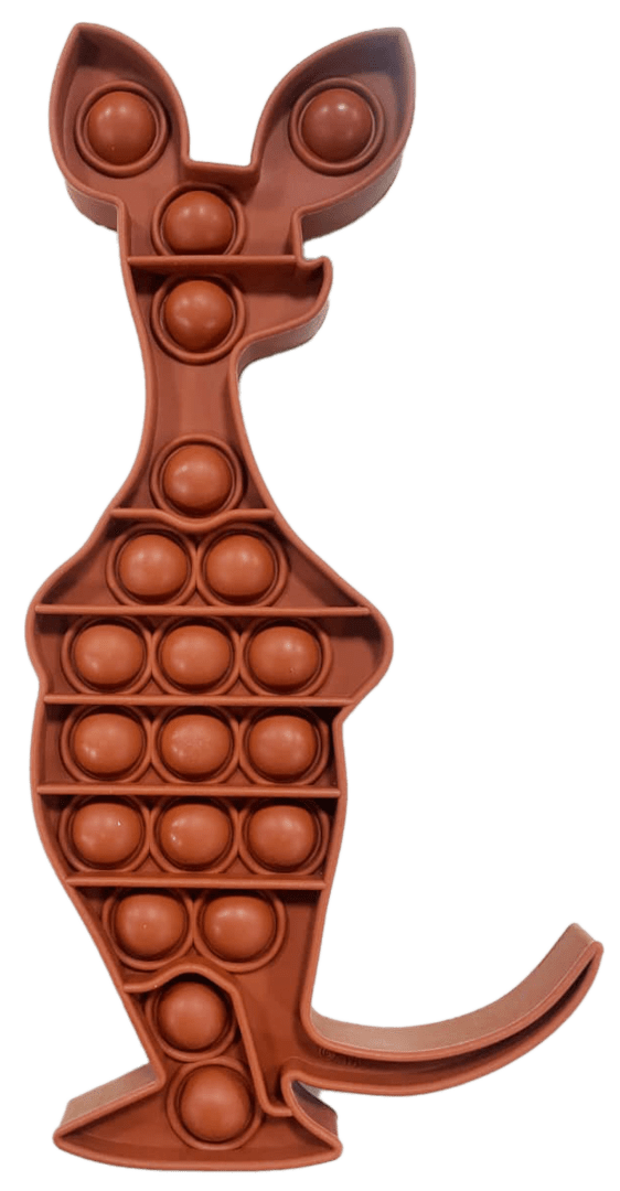 Happy Orange Fidget Pop It - Sniff