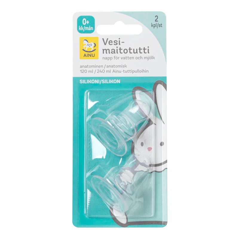 Ainu vesi-maitotutti anatomisk 2st silikon
