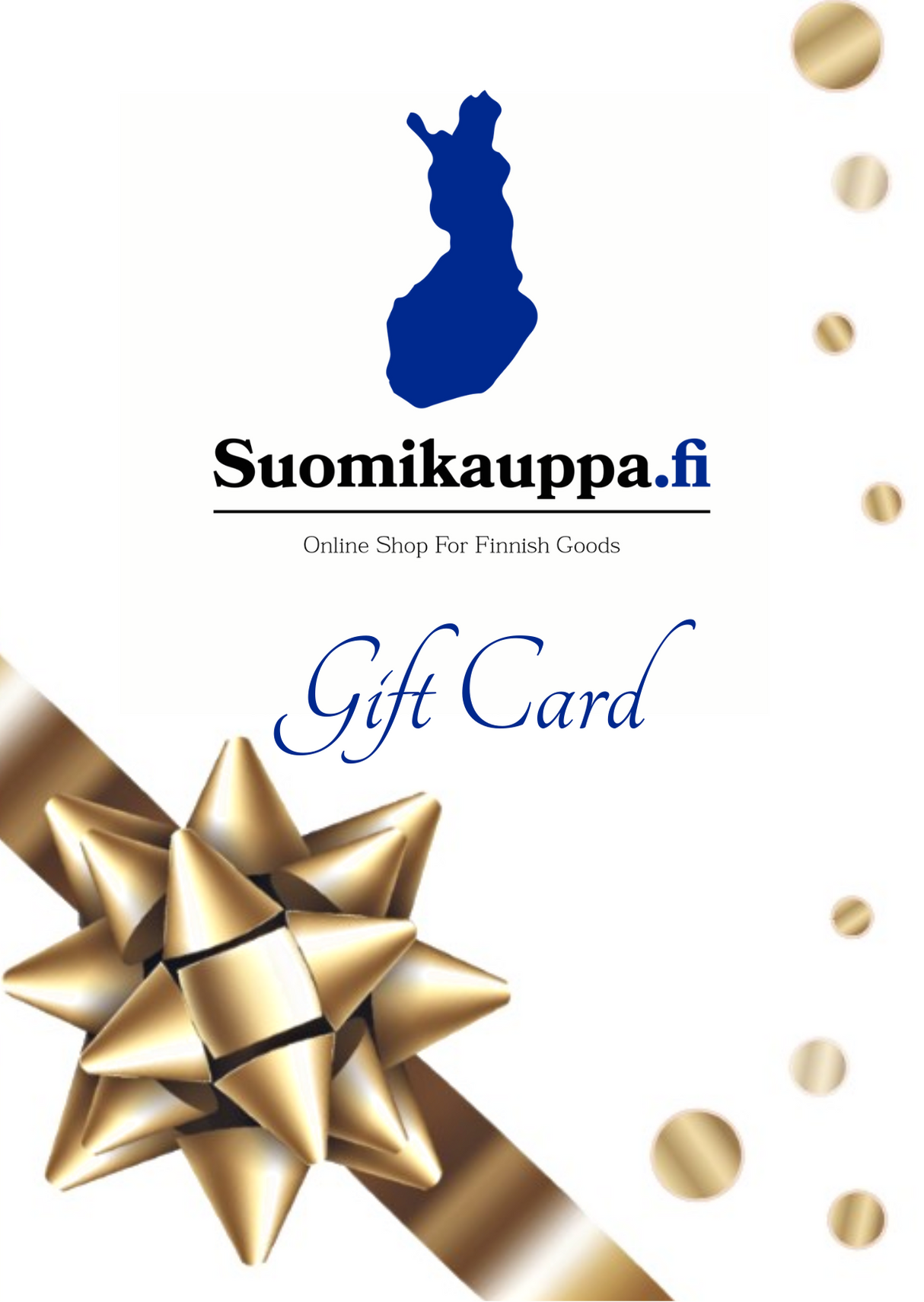 Suomikauppa.fi Gift card