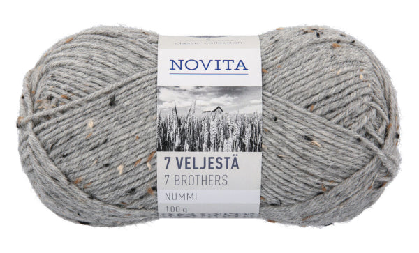 Novita 7 bröder Nummi 100g Moreeni