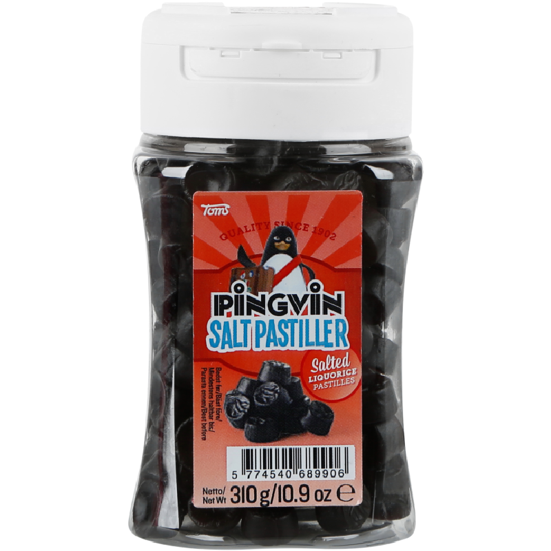Pingvin Salt Pastiller salmiakkipastillit 270g