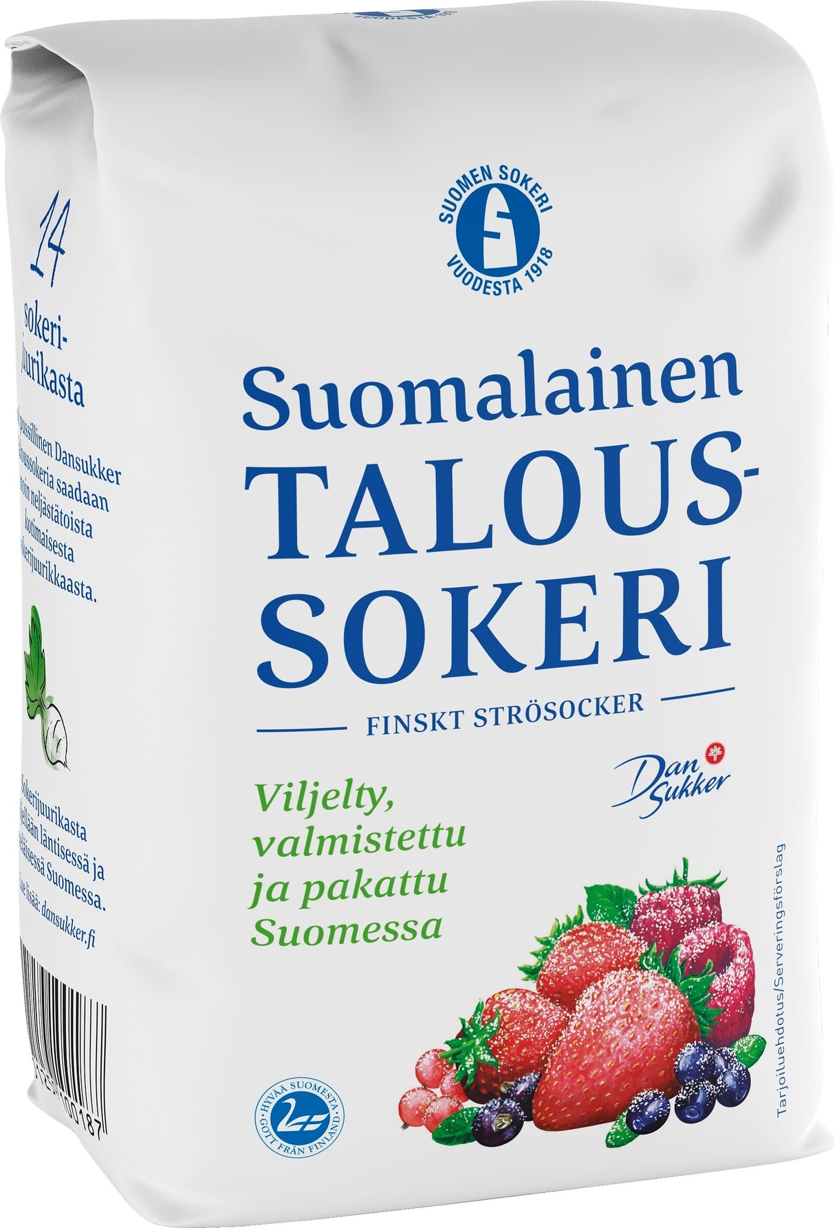 Dansukker Finnish Granulated Sugar 1kg