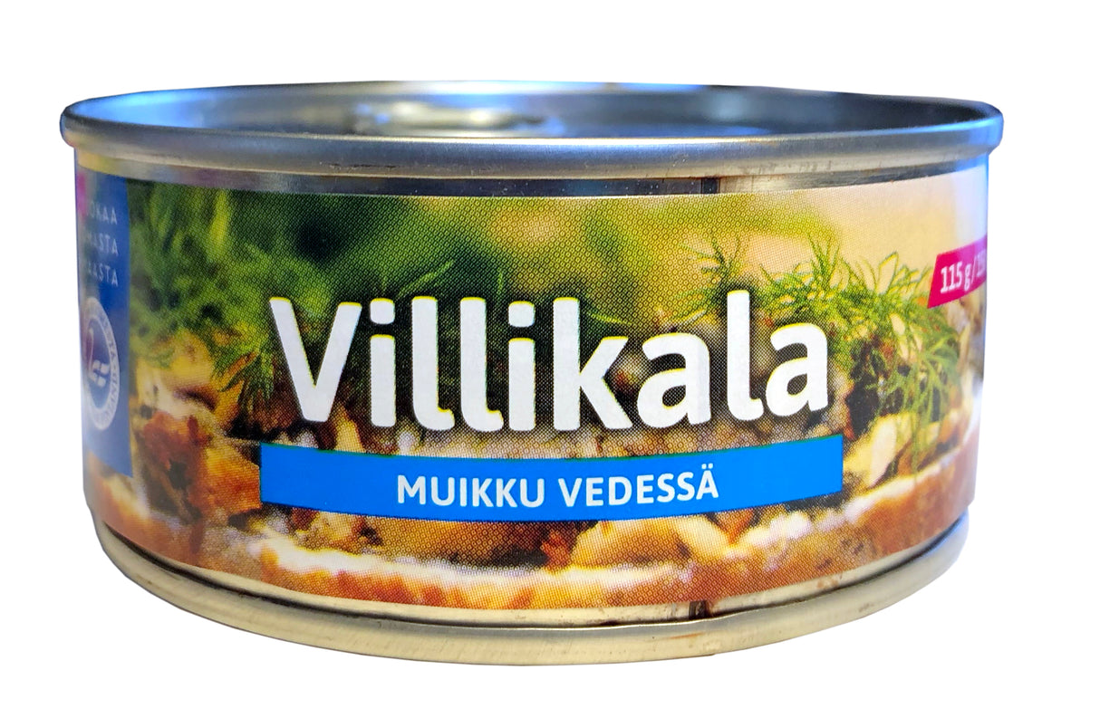 Pielisen fiskprodukt Villikala i vatten 150 g/115 g