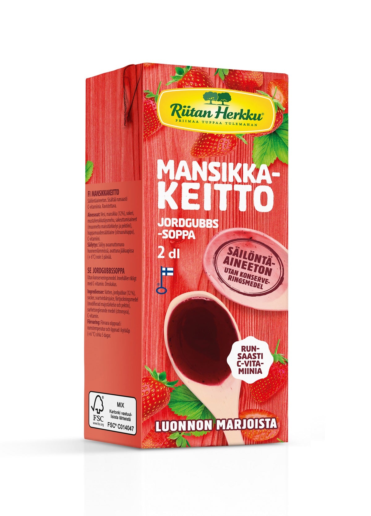 Riitan Herkku mansikkakeitto 2dl