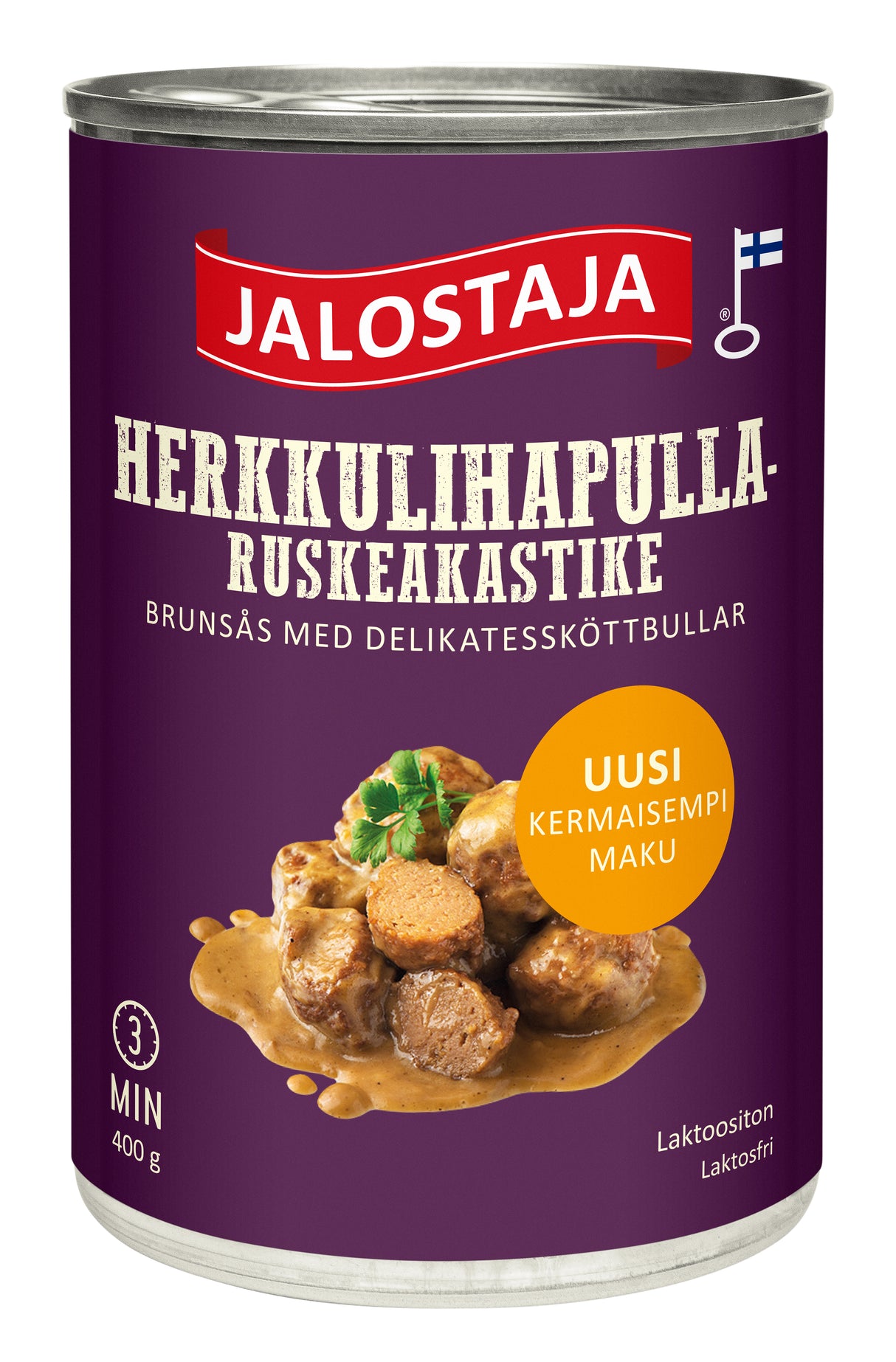 Jalostaja Herkkulihapullaruskeakastike 400g