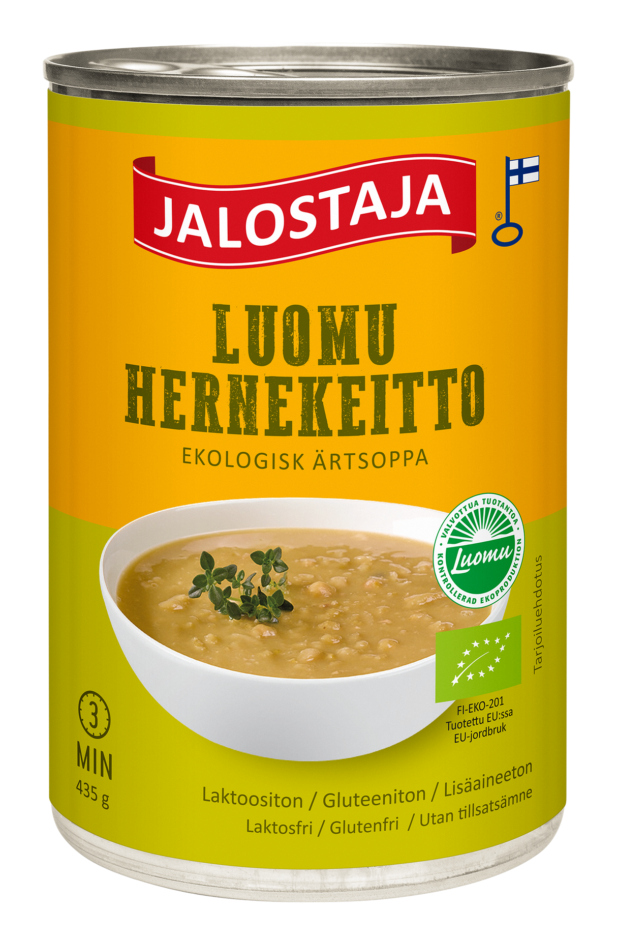 Jalostaja Organic pea soup 435g