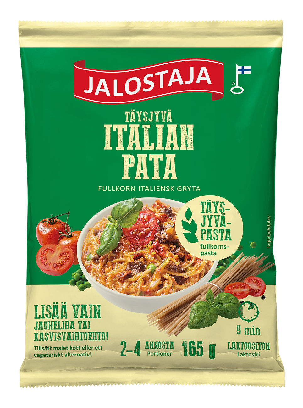 Jalostaja Italian Pata täysjyvä 165g