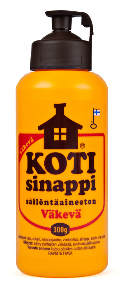 KOTISINAPPI Strong mustard 300g