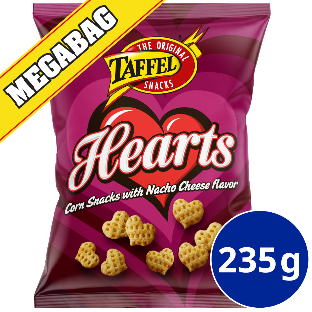 Taffel Hearts Maissisipsi 235g