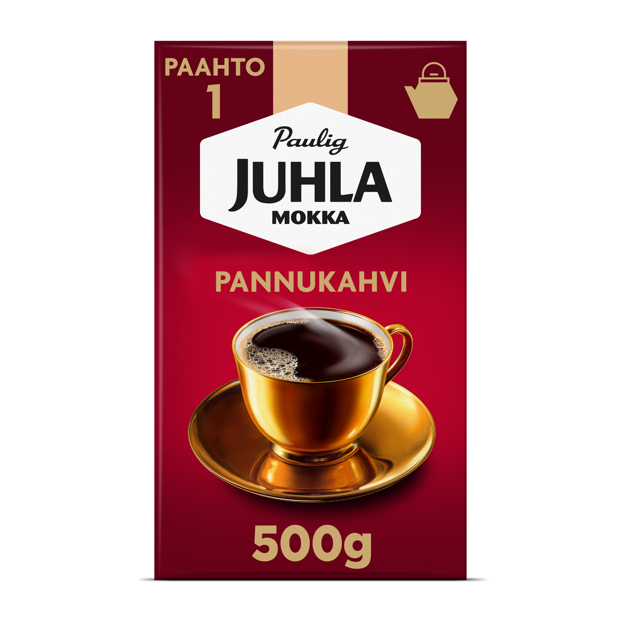 Paulig Juhla Mokka kahvi pannujauhatus 500g