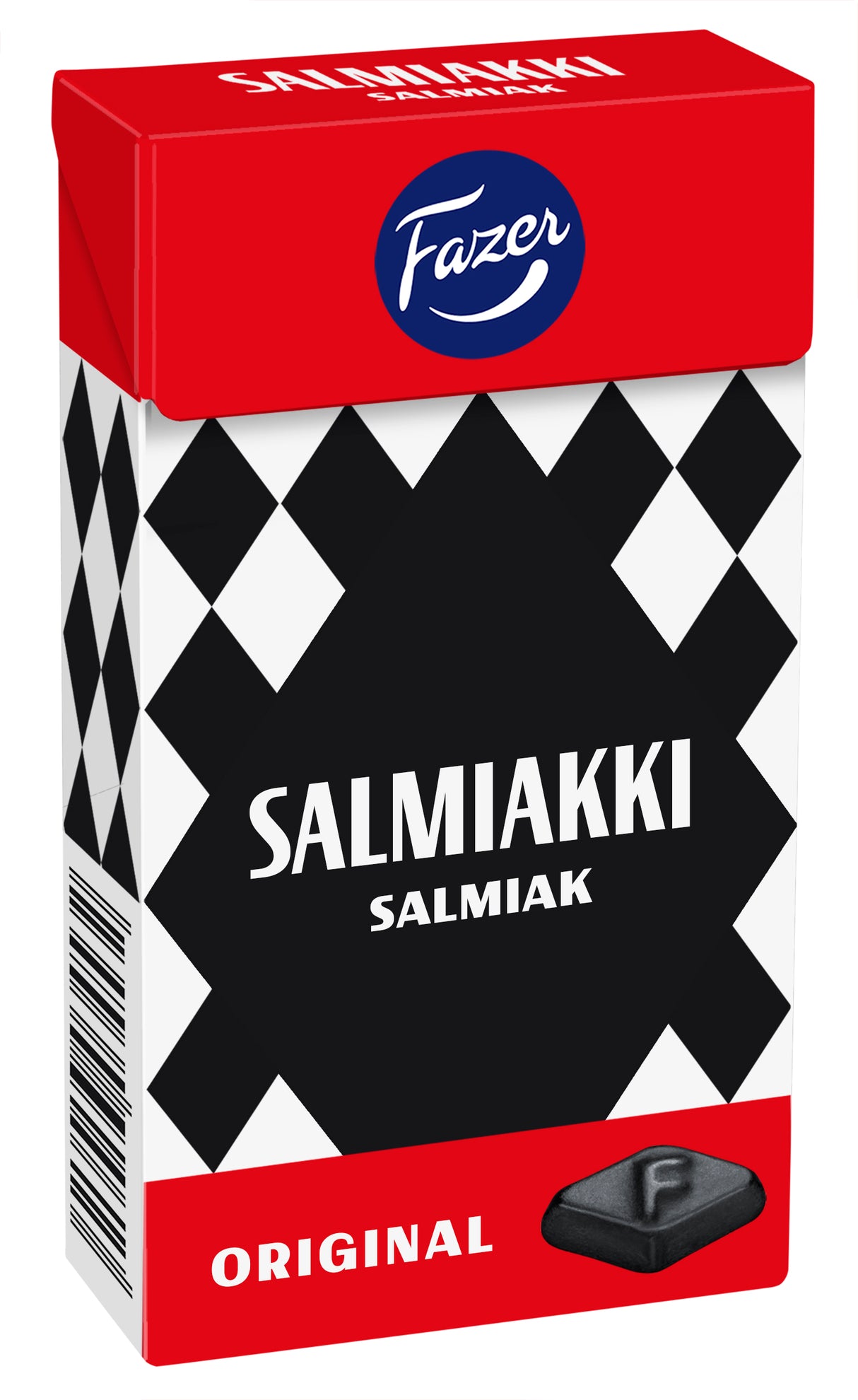 Fazer Salmiakki Pastillen 40g