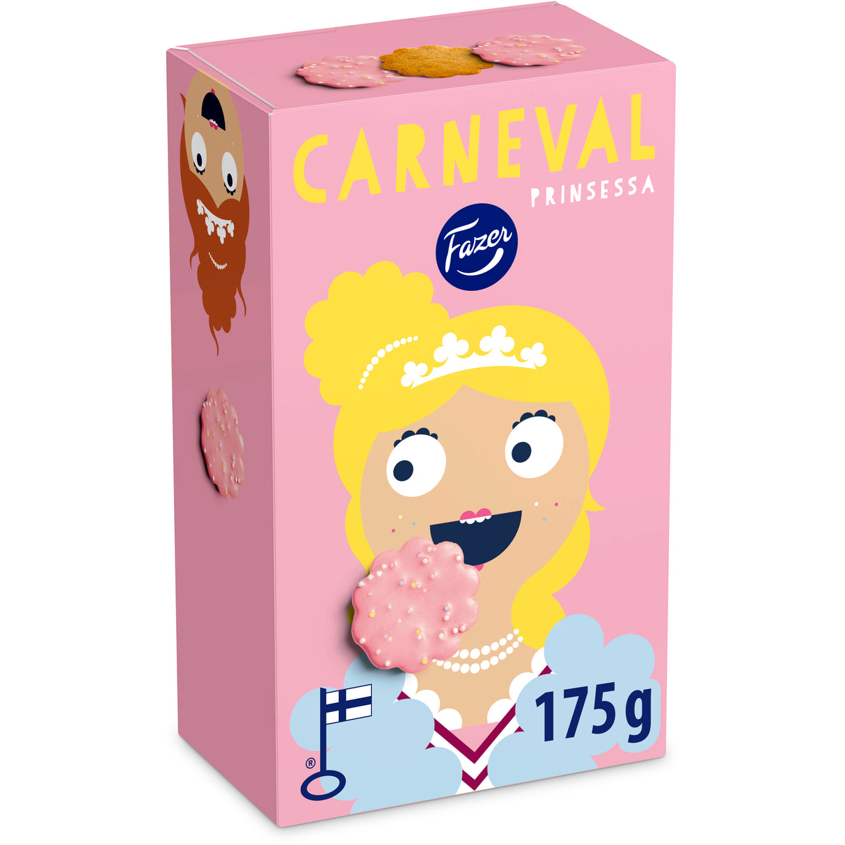 Fazer Carneval Prinsessa pepparkaka 175g