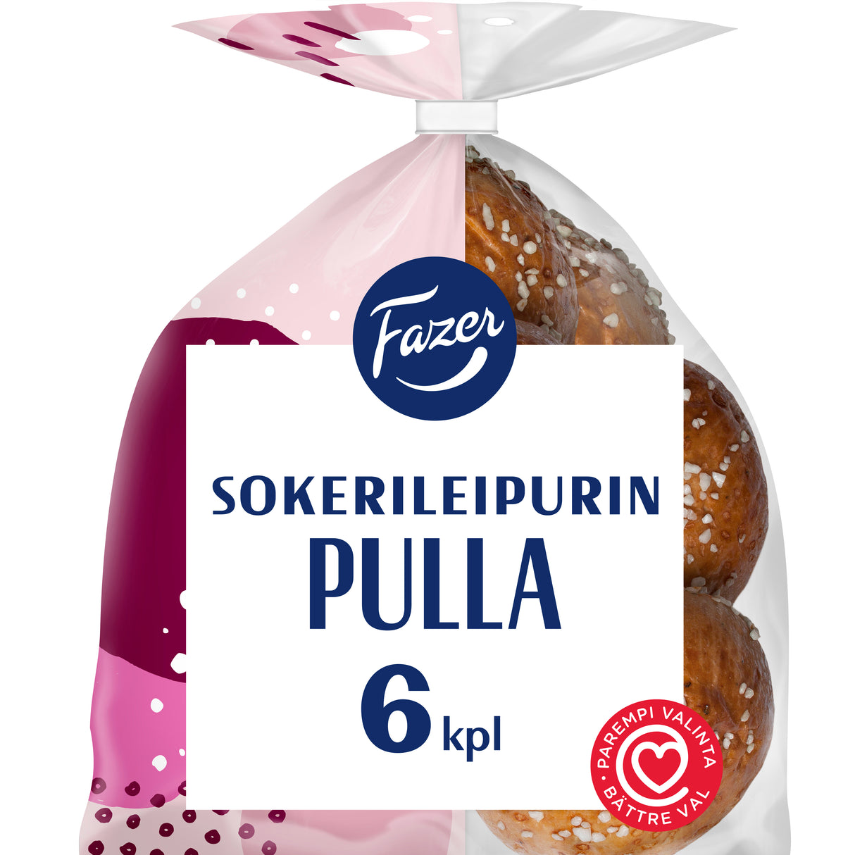 Fazer Sokerileipurin Pulla 6st 240g