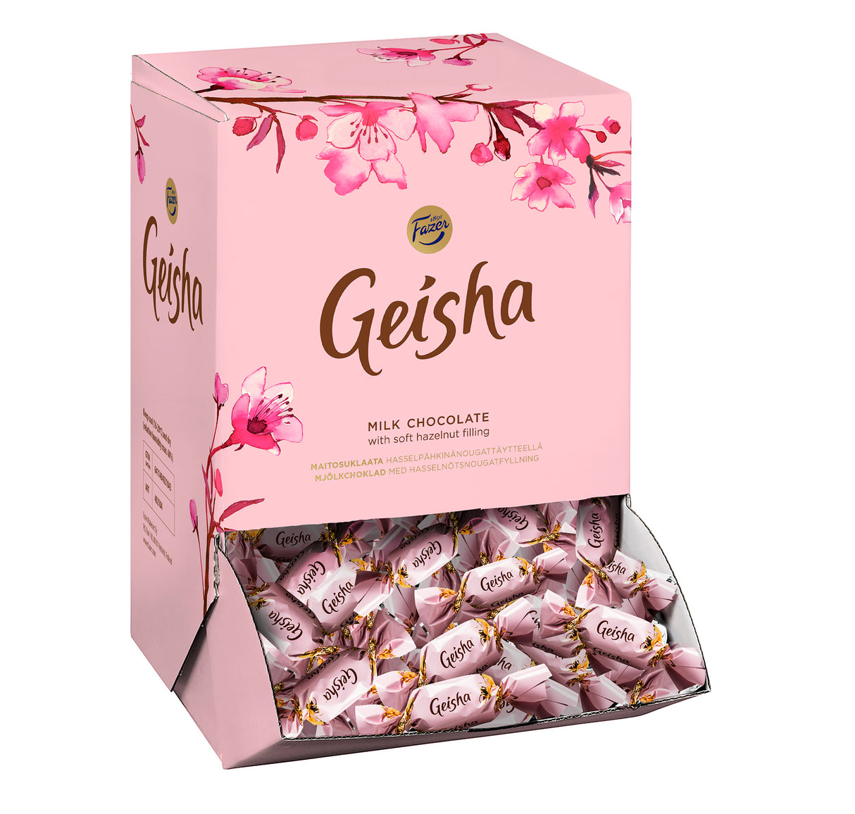 Fazer Geisha nötkrämsfylld chokladpralin 3,0kg