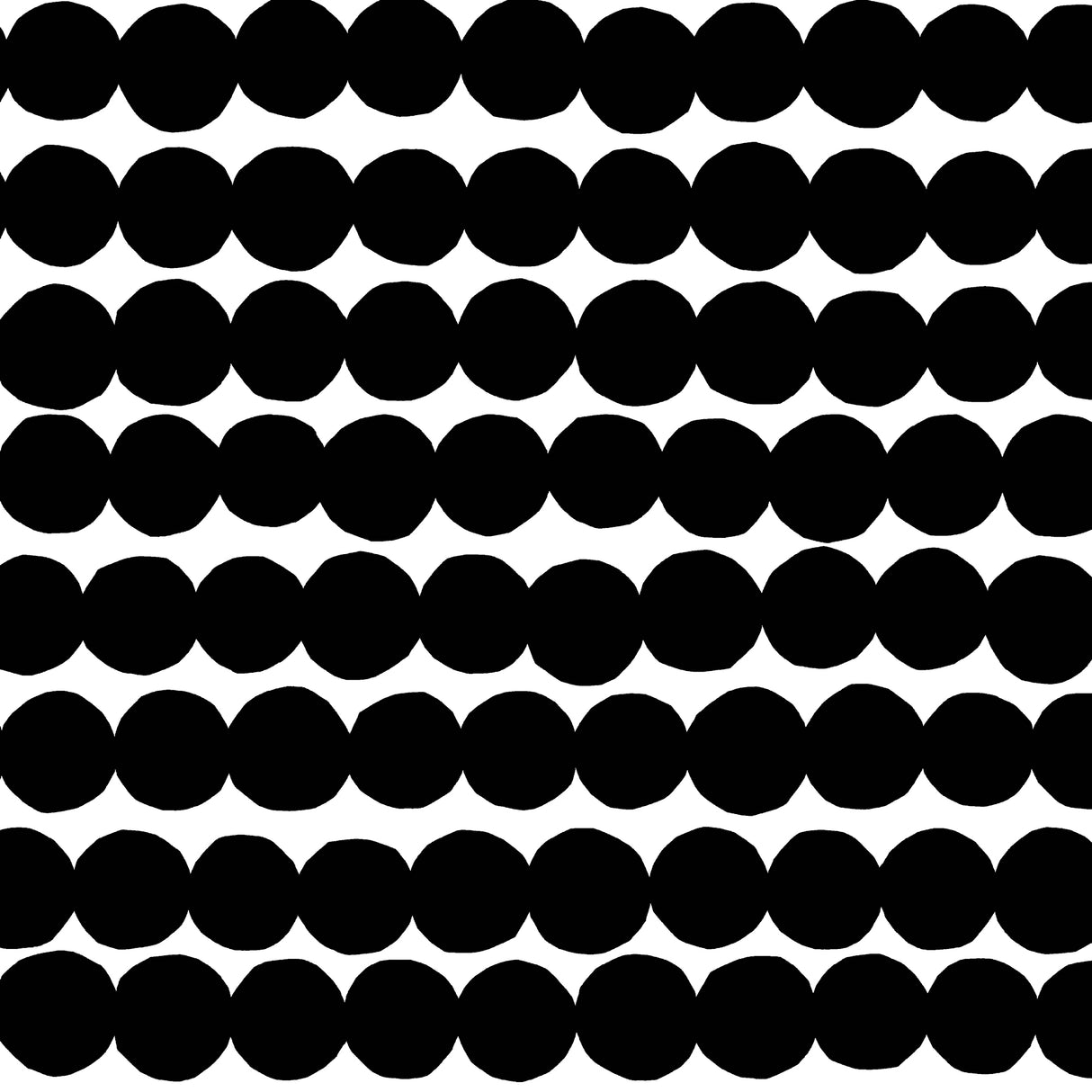 Marimekko napkin Räsymatto black white 12x20pcs/24cm