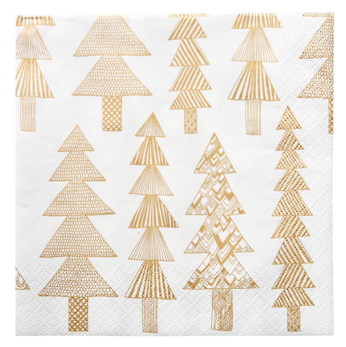 Marimekko Kuusikossa gold napkin 20pcs/33cm