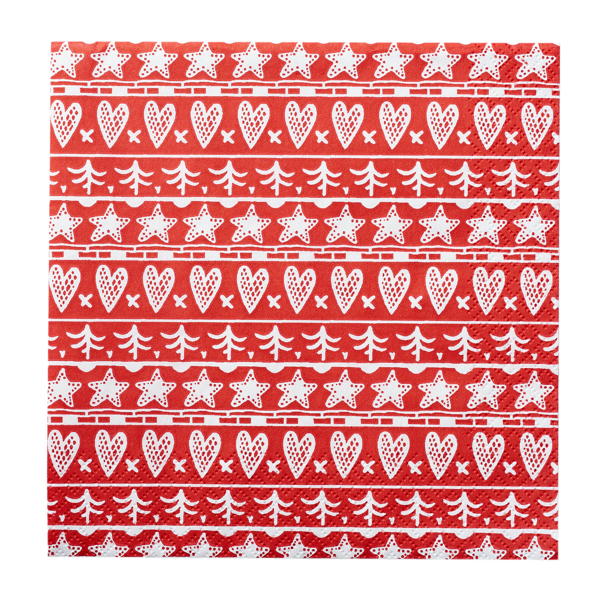 Havi Selma red 24cm 20 napkins