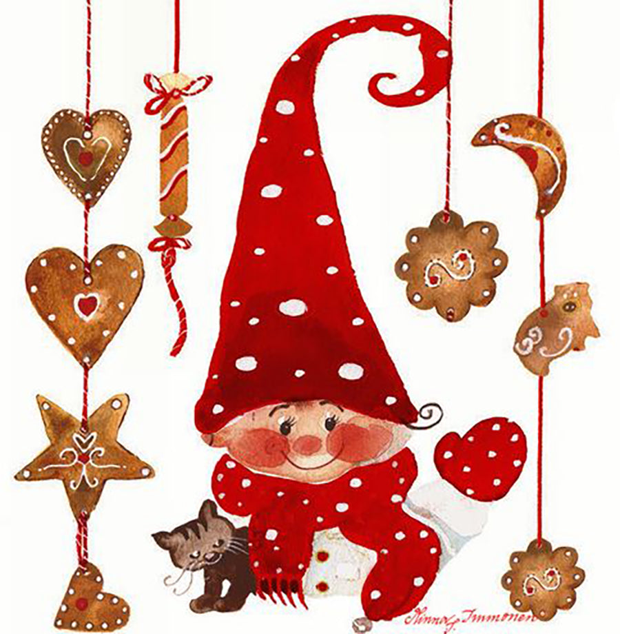 Havi Tonttupoika napkin 20pcs/33cm