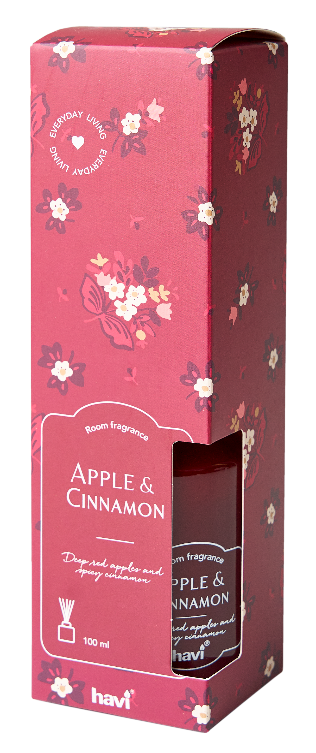 Havi Apple & Cinnamon huonetuoksu 1kpl/100ml