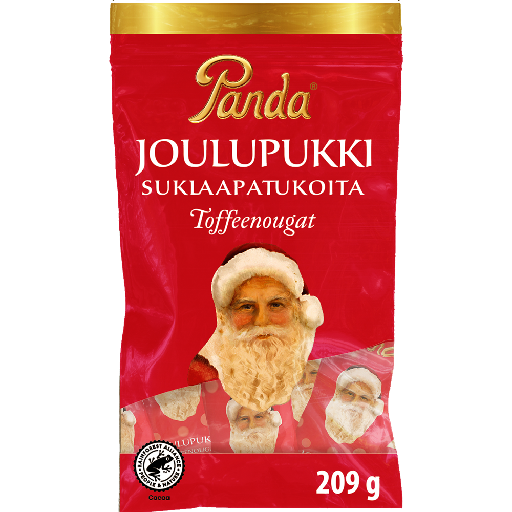 Panda Joulupukki Schokoriegel 209g