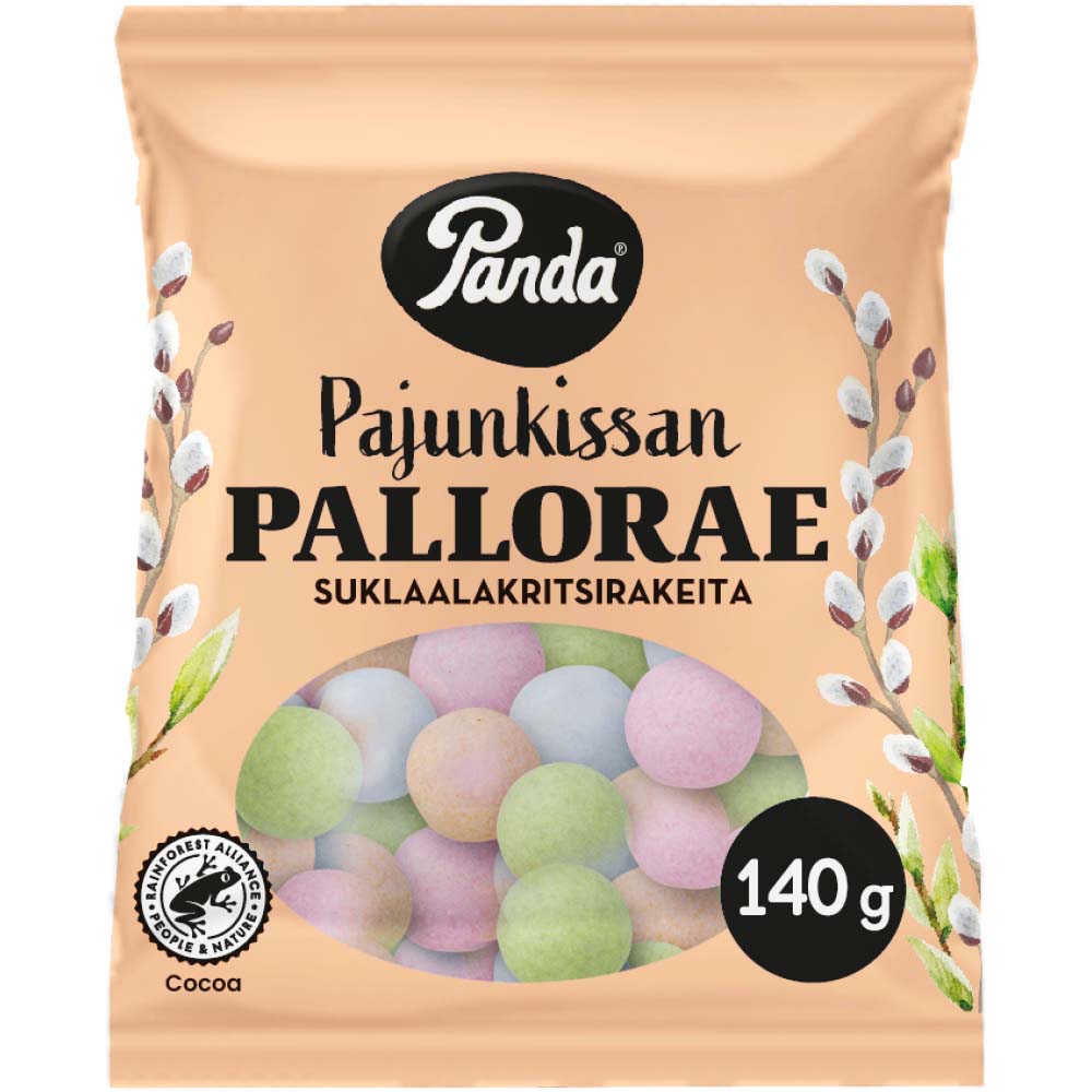 Panda Easter choco dragee balls 140g