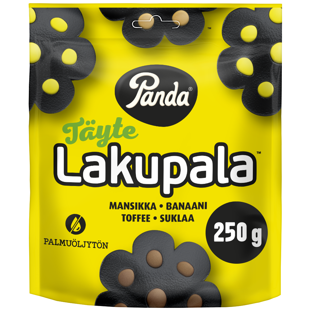 Panda Lakupala fylliga lakrits 250g