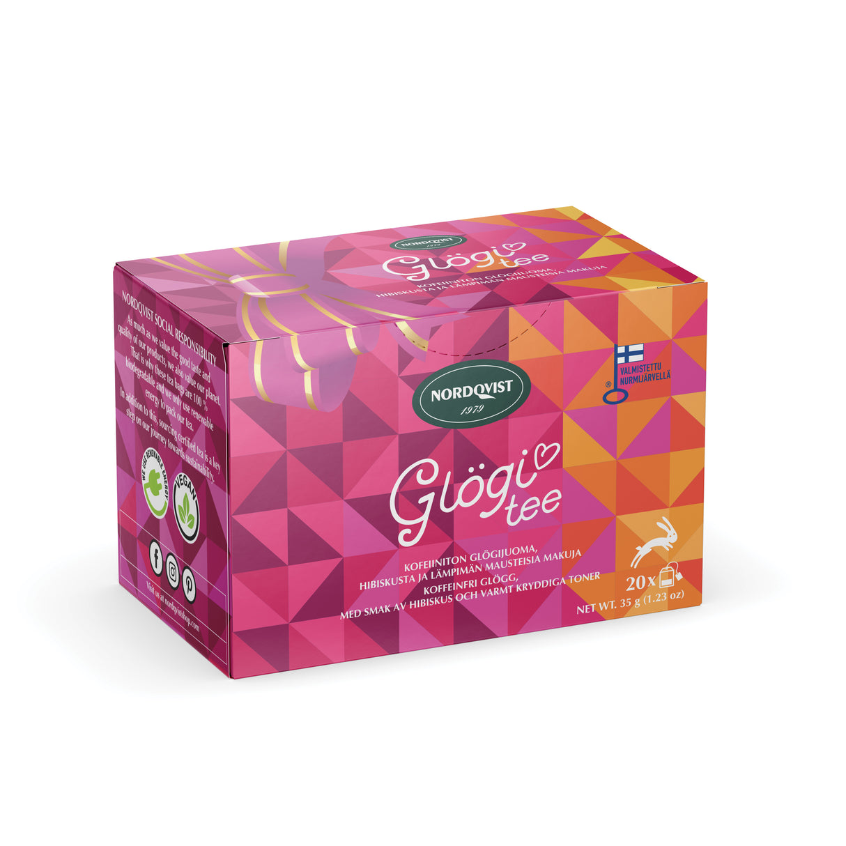 Nordqvist Glögi tea 20 x 1,75 g