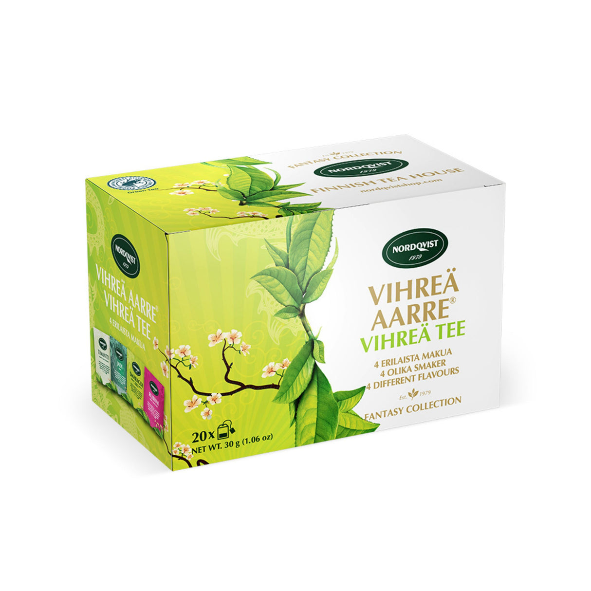 Nordqvist Green Treasure 20x1,5g green tea bags