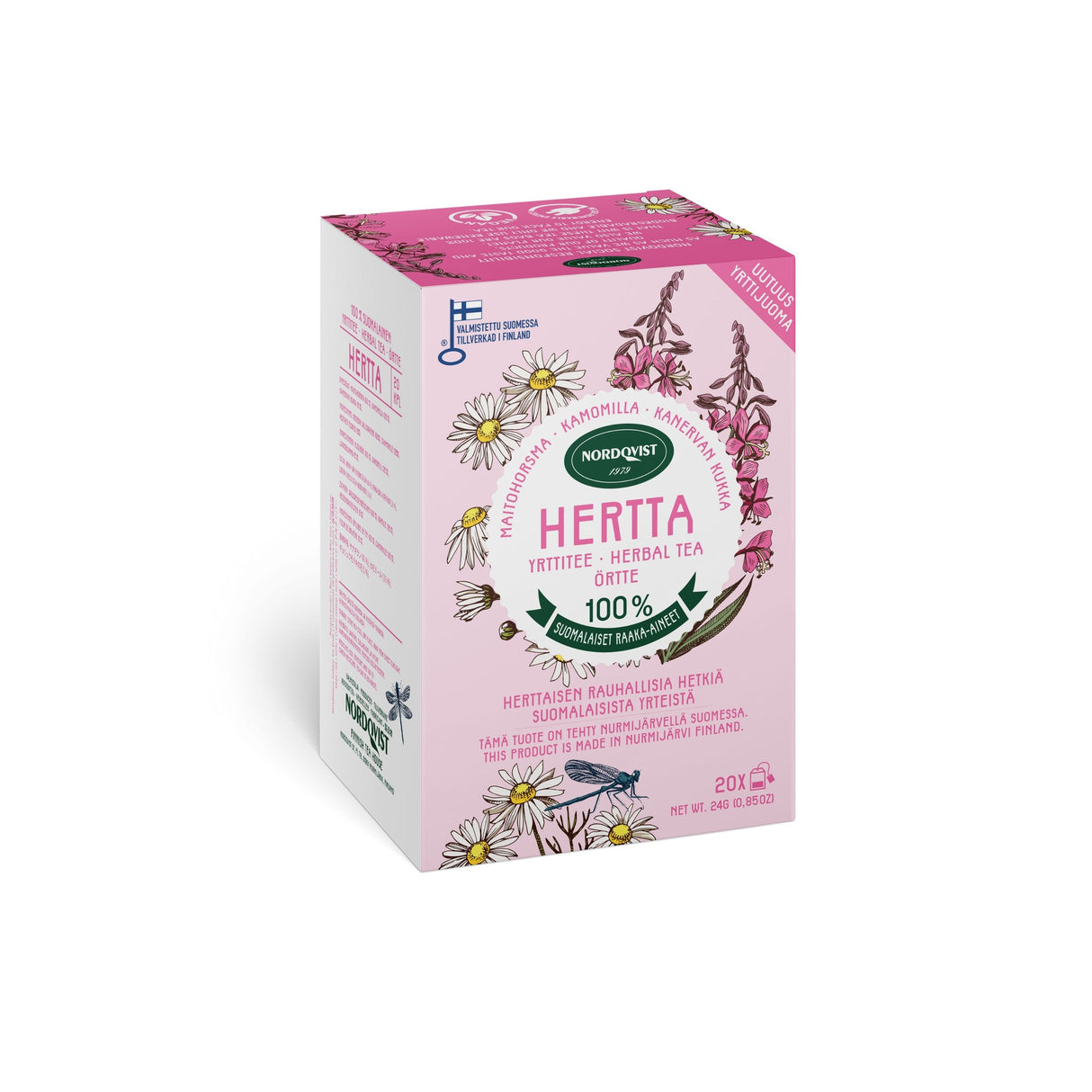 Nordqvist Hertta herbal tea 20 x 1,2g