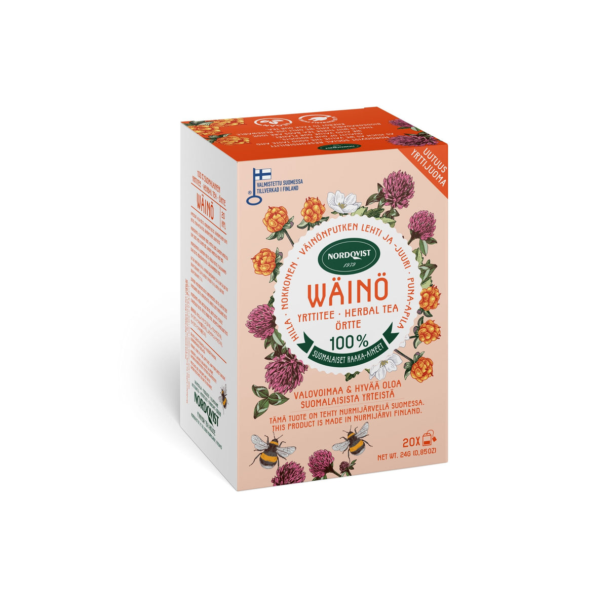 Nordqvist Wäinö herbal tea 20x1,2g