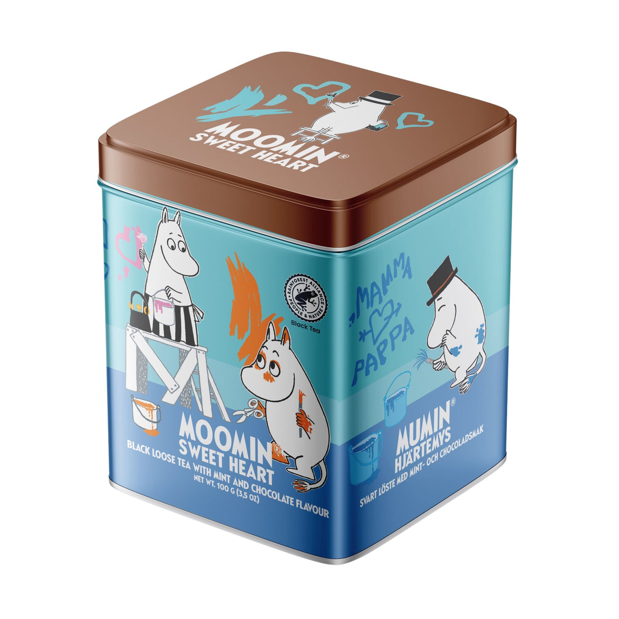 Nordqvist Moomin Sweet Heart RFA 100g black tea