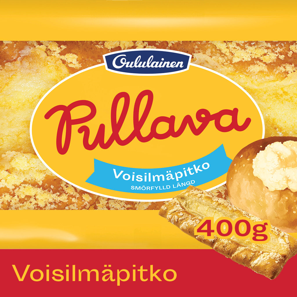 Oululainen Pullava Voisilmäpitko 400g, fyllningspitko